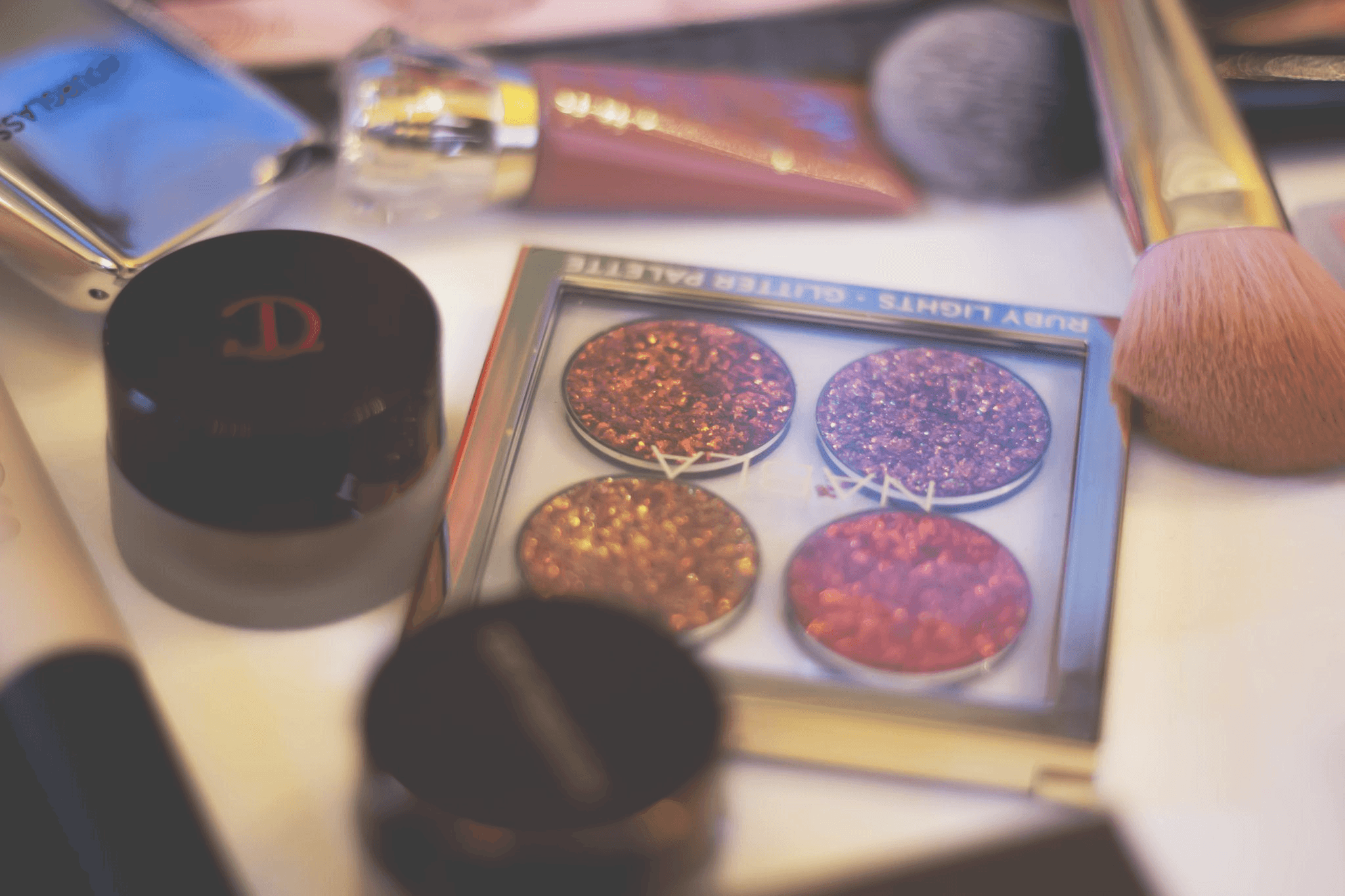 Novia preparándose para la boda